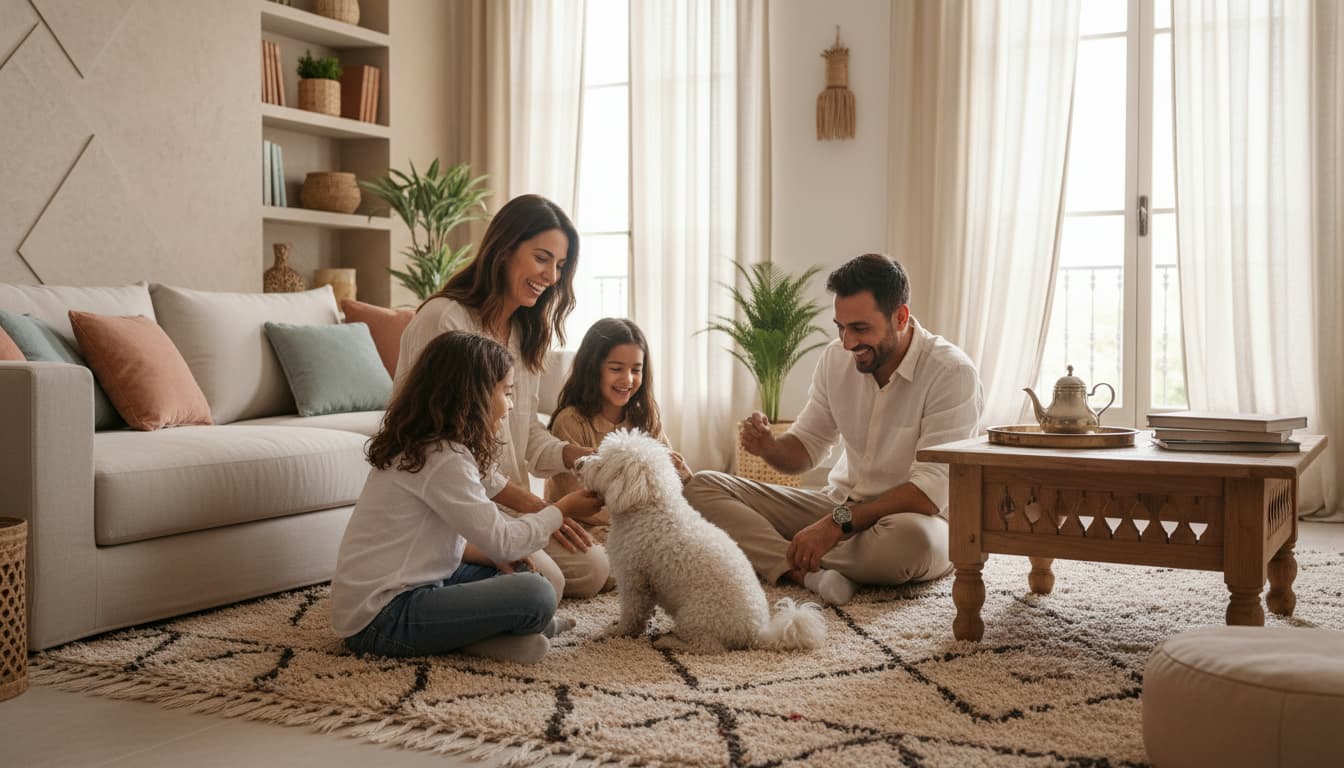 meilleure-race-de-chien-pour-famille-vivant-en-appartement-au-maroc